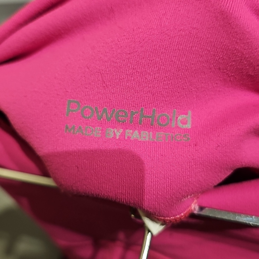 Fabletics PowerHold Pink Leggings Size Medium - Picture 2 of 4